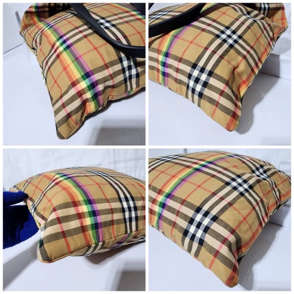 Authentic Burberry Nova Check Rainbow Tote Bag - Picture 12 of 14